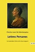 Couverture cartonnée Lettres Persanes de Charles Louis de Montesquieu