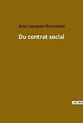 Couverture cartonnée Du contrat social de Jean-Jacques Rousseau