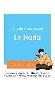 Couverture cartonnée Réussir son Bac de français 2024 : Analyse du Horla de Maupassant de Guy de Maupassant