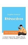 Couverture cartonnée Réussir son Bac de français 2024 : Analyse de la pièce Rhinocéros d'Eugène Ionesco de Eugène Ionesco