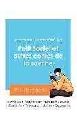 Couverture cartonnée Réussir son Bac de français 2024 : Analyse du recueil Petit Bodiel et autres contes de la savane de Amadou Hampâté Bâ de Amadou Hampâté Bâ