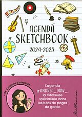 Broschiert Agenda sketchbook 2024-2025 von 