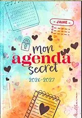 Fester Einband Mon agenda secret 2026-2027 von 