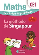 Broschiert Maths CE1, résolution de problèmes : la méthode de Singapour : nouveau programme 2025 von 