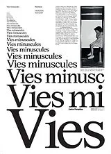 Broschiert Vies minuscules : journal von Barois de Caevel