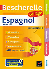 Broché Espagnol collège A1-A2 : grammaire, vocabulaire, conjugaison, prononciation : nouveau programme de 