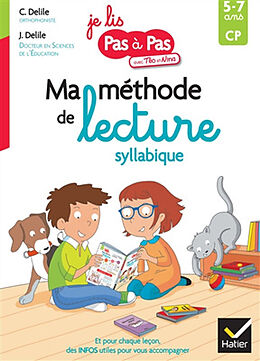 Broché Ma méthode de lecture syllabique : CP, 5-7 ans de Clémentine; Delile, Jean Delile