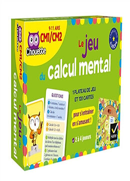 Broché Le jeu du calcul mental : CM1, CM2, 9-11 ans : 120 cartes + 1 plateau de jeu pour s'entraîner tout en s'amusant de Lucie; Iribarne, Muriel Domergue