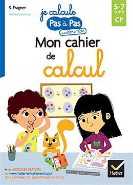 Broché Mon cahier de calcul, CP, 5-7 ans de Stéphanie Fragner