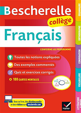 Broché Bescherelle français collège : grammaire, orthographe, conjugaison, vocabulaire, littérature et image : conforme au p... de M.-P.; Grouffal, C.; Lasfargue-Galvez Bortolussi