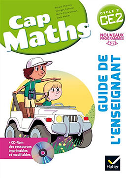 Broché Cap maths cycle 2, CE2 : guide de l'enseignant : nouveaux programmes 2016 de 