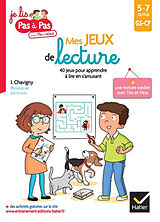 Broché Mes jeux de lecture GS-CP, 5-7 ans : 40 jeux pour apprendre à lire en s'amusant de Isabelle Chavigny