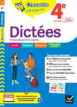 Broschiert Dictées 4e, 13-14 ans : conforme au programme von Christine Formond