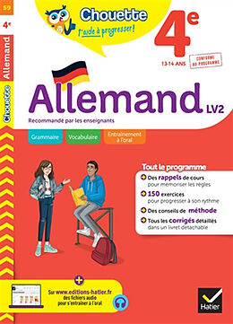 Broschiert Allemand 4e LV2, 13-14 ans : conforme au programme von Françoise Munoz