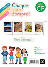 Broché Chaque jour compte ! maths CP : matériel autocorrectif : autonomie, entrainement, jeux de 