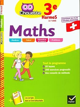 Broché Maths 3e HarmoS : 6-7 ans de 