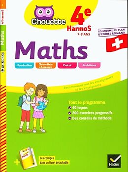 Broschiert Maths 4e HarmoS : 7-8 ans von 