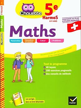 Broschiert Maths 5e HarmoS : 8-9 ans von 