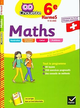 Broschiert Maths 6e HarmoS : 9-10 ans von 