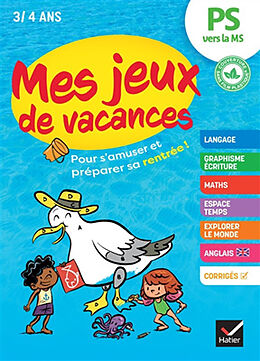 Broché Mes jeux de vacances PS vers la MS, 3-4 ans de Florence; Perraud, Françoise Doutremepuich