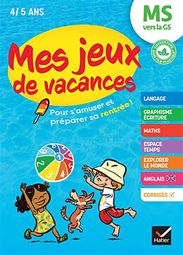 Broché Mes jeux de vacances MS vers la GS, 4-5 ans de Florence; Perraud, Françoise Doutremepuich