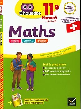 Broché Maths 11e HarmoS de 