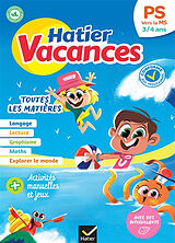 Broché Hatier vacances, PS vers la MS, 3-4 ans : toutes les matières : conforme aux programmes de Eliane Spampinato