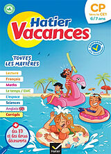 Broché Hatier vacances, CP vers le CE1, 6-7 ans : toutes les matières : conforme aux programmes de Bénédicte Idiard