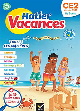 Broché Hatier vacances, CE2 vers le CM1, 8-9 ans : toutes les matières : conforme aux programmes de Isabelle Cardron