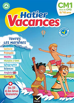 Broché Hatier vacances, CM1 vers le CM2, 9-10 ans : toutes les matières : conforme aux programmes de Thomas Cambarot