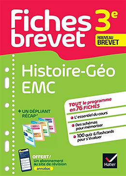 Broché Histoire géo EMC 3e : nouveau brevet de Florence; D'Hoop, Guillaume Holstein