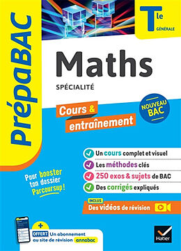 Broché Maths spécialité terminale générale : nouveau bac de 