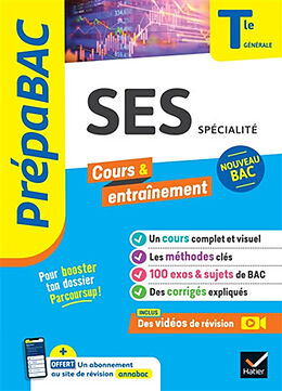 Broché SES spécialité terminale générale : nouveau bac de 