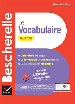 Broché Le vocabulaire pour tous de Adeline Lesot