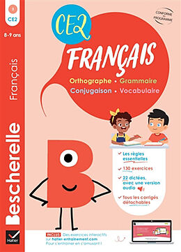 Broché Bescherelle français : CE2 : 8-9 ans de Catherine Gau