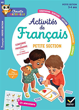 Broché Activités de français, maternelle petite section, 3-4 ans de Barge-e