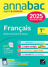 Broschiert Français 1re générale : épreuves écrite & orale : nouveau bac 2025 von 