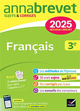 Broché Français 3e : nouveau brevet 2025 de Christine; Taquechel, Louise Formond