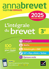 Broché L'intégrale du nouveau brevet 3e : 2025 de 