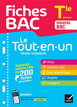 Broché Le tout-en-un tronc commun, terminale générale : nouveau bac de 