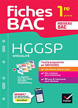 Broché HGGSP spécialité, 1re générale : nouveau bac de 