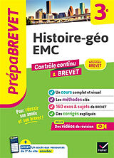 Broché Histoire géographie, EMC 3e : contrôle continu & brevet : nouveau brevet de Marielle; Clavel, C.; D'Hoop, G. Chevallier