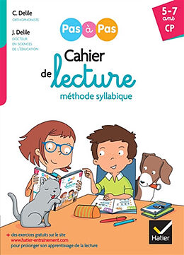 Broché Mon cahier de lecture méthode syllabique : CP, 5-7 ans de Delile-c