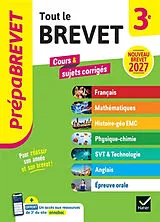 Broschiert Tout le brevet 3e : cours & sujets corrigés : nouveau brevet 2027 von 