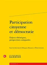 Broschiert Participation citoyenne et démocratie : enjeux théoriques, perspectives comparées von 