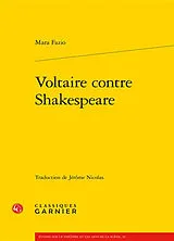 Broschiert Voltaire contre Shakespeare von Mara Fazio