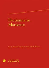 Broschiert Dictionnaire Marivaux von 