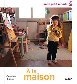 Couverture cartonnée A la maison de Caroline Fabre