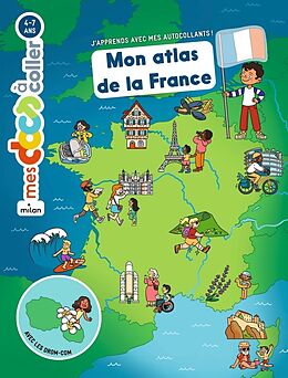 Broché Mon atlas de france de Frattini-s+pauline-p