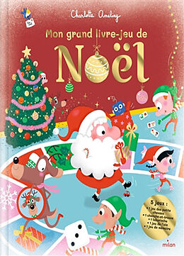 Broché Mon grand livre-jeu de Noël de Charlotte Ameling